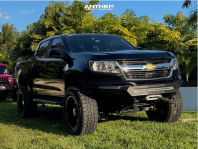 1 2018 Colorado Chevrolet Zone Suspension Lift 6in Anthem Off Road Equalizer Black Milled