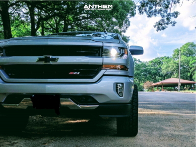 1 2016 Silverado 1500 Chevrolet Rancho Leveling Kit Body Lift Anthem Defender Black