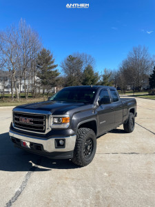 2014 GMC Sierra 1500 - 18x9 -12mm - Anthem Off-Road Intimidator - Suspension Lift 2.5" - 275/70R18