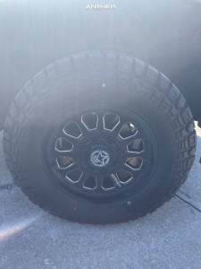 1 2014 Sierra 1500 Gmc Sle Motofab Suspension Lift 25in Anthem Off Road Intimidator Black Milled