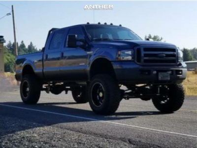 1 2006 F 250 Super Duty Ford Fabtech Suspension Lift 8in Anthem Commander Machined Black