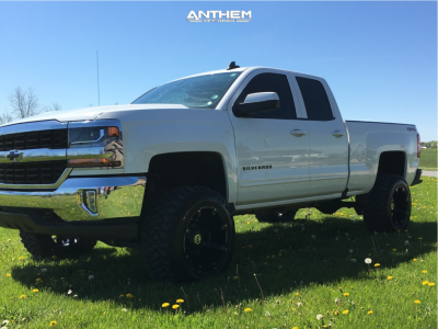 1 2016 Silverado 1500 Chevrolet Rough Country Suspension Lift 6in Anthem Defender Black