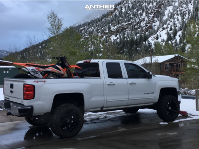 1 2016 Silverado 1500 Chevrolet Rough Country Suspension Lift 6in Anthem Defender Black