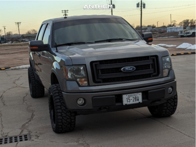 1 2014 F 150 Ford Fx4 Unknown Leveling Kit Anthem Off Road Equalizer Black Milled