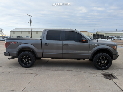 1 2014 F 150 Ford Fx4 Unknown Leveling Kit Anthem Off Road Equalizer Black Milled