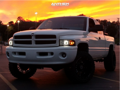 1 2000 Ram 1500 Dodge Rough Country Leveling Kit Anthem Enforcer Black