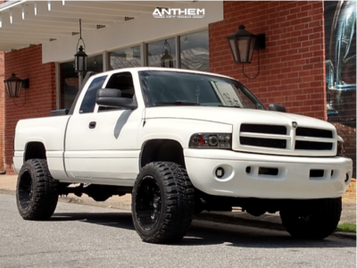 1 2000 Ram 1500 Dodge Rough Country Leveling Kit Anthem Enforcer Black