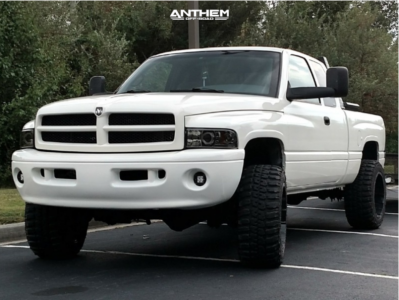 1 2000 Ram 1500 Dodge Rough Country Leveling Kit Anthem Enforcer Black