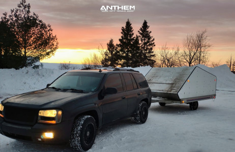 2008 Chevrolet Trailblazer - 17x9 0mm - Anthem Off-Road Avenger - Stock Suspension - 245/70R17