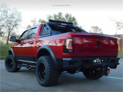 1 2010 Ram 1500 Dodge Supreme S Suspension Lift 4in Anthem Off Road Rogue Satin Black