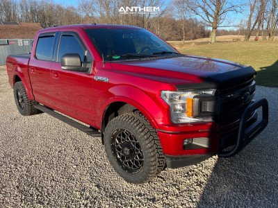 2018 Ford F-150 - 20x9 0mm - Anthem Off-Road Avenger - Leveling Kit - 33" x 12.5"