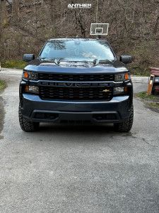 1 2022 Silverado 1500 Chevrolet Lt Motofab Leveling Kit Anthem Off Road Intimidator Satin Black