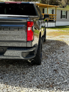 1 2022 Silverado 1500 Chevrolet Lt Motofab Leveling Kit Anthem Off Road Intimidator Satin Black