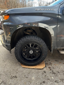 1 2022 Silverado 1500 Chevrolet Lt Motofab Leveling Kit Anthem Off Road Intimidator Satin Black