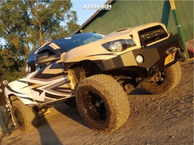 2007 Toyota Tacoma - 20x12 -44mm - Anthem Off-Road Defender - Suspension Lift 6" - 37" x 13.5"