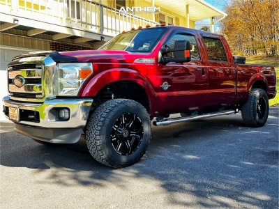 2015 Ford F-350 Super Duty - 20x10 -24mm - Anthem Off-Road Equalizer - Suspension Lift 2.5" - 35" x 12.5"