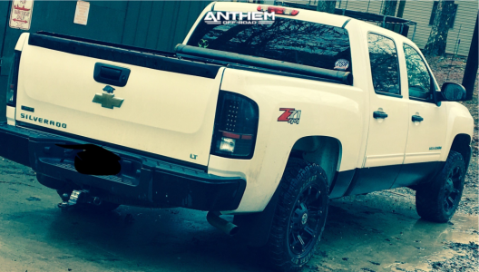 1 2011 Silverado 1500 Chevrolet Rancho Leveling Kit Anthem Defender Black