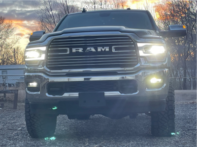 1 2021 2500 Ram Laramie Carli Suspension Lift 3in Anthem Off Road Lbty18 Black