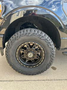 1 2021 F 150 Ford Xlt Rough Country Leveling Kit Anthem Off Road Rogue Satin Black