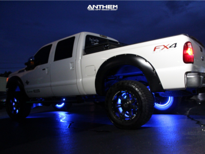 1 2013 F 250 Super Duty Ford Rough Country Suspension Lift 4in Anthem Aviator Matte Black