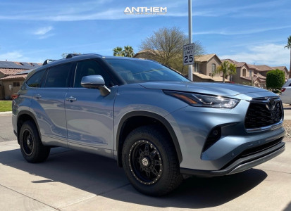 2020 Toyota Highlander - 18x9 18mm - Anthem Off-Road Rogue - Leveling Kit - 265/60R18