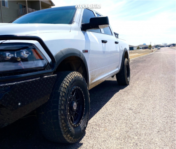 1 2015 1500 Ram Outdoorsman Oem Leveling Kit Anthem Off Road Rogue Black Milled