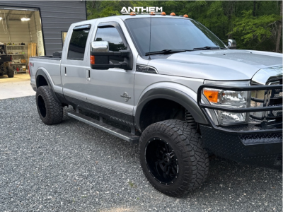 2016 Ford F-250 Super Duty - 20x12 -44mm - Anthem Off-Road Equalizer - Suspension Lift 3" - 35" x 12.5"