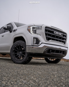 1 2021 Sierra 1500 Gmc Slt Rough Country Leveling Kit Anthem Off Road Talon Gloss Black