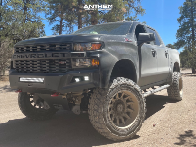 2021 Chevrolet Silverado 1500 - 20x12 -44mm - Anthem Off-Road Liberty - Suspension Lift 4" - 37" x 12.5"