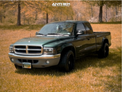 1 2002 Dakota Dodge Stock Stock Anthem Off Road Avenger Satin Black