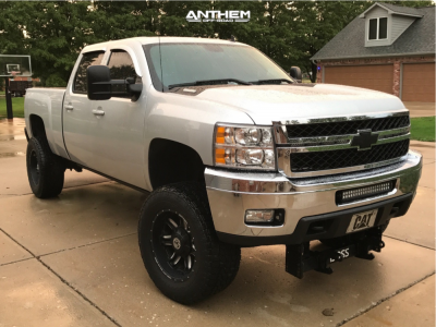 2012 Chevrolet Silverado 2500 HD - 20x10 -24mm - Anthem Off-Road Aviator - Suspension Lift 6.5" - 325/60R20