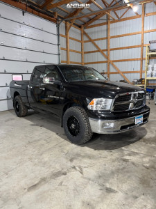 2011 Ram 1500 - 18x9 0mm - Anthem Off-Road Equalizer - Stock Suspension - 285/70R18