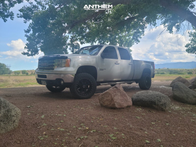 1 2012 Sierra 2500 Hd Gmc Slt Cognito Leveling Kit Anthem Off Road Rogue Satin Black