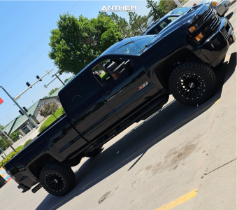 1 2017 Silverado 2500 Hd Chevrolet Lt Unknown Leveling Kit Anthem Off Road 001 Black
