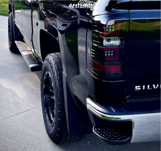 1 2016 Silverado 1500 Chevrolet Lt Rough Country Leveling Kit Anthem Off Road Talon Satin Black