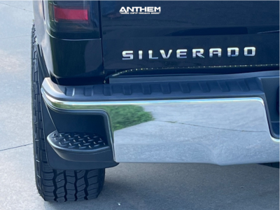 1 2016 Silverado 1500 Chevrolet Lt Rough Country Leveling Kit Anthem Off Road Talon Satin Black