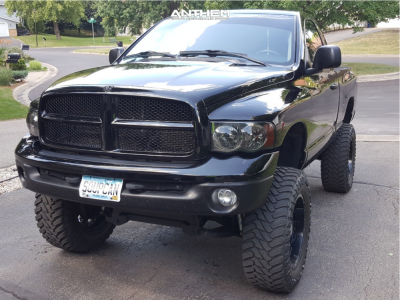 1 2003 Ram 1500 Dodge Zone Suspension Lift 5in Anthem Aviator Black