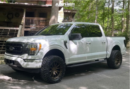 1 2021 F 150 Ford Xlt Fabtech Leveling Kit Anthem Off Road Talon Bronze