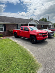 2017 Chevrolet Silverado 1500 - 20x10 -24mm - Anthem Off-Road Equalizer - Leveling Kit - 33" x 12.5"