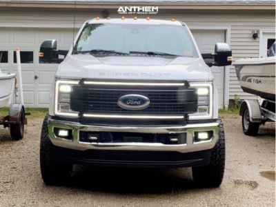 1 2018 F 250 Super Duty Ford Lariat Readylift Leveling Kit Anthem Off Road Liberty Gloss Black