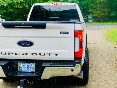 1 2018 F 250 Super Duty Ford Lariat Readylift Leveling Kit Anthem Off Road Liberty Gloss Black