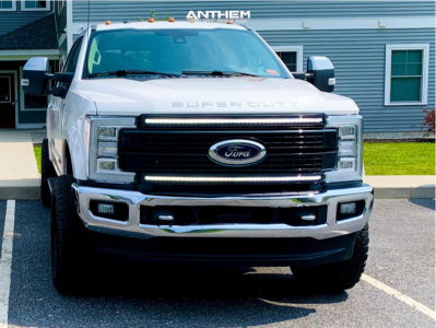 1 2018 F 250 Super Duty Ford Lariat Readylift Leveling Kit Anthem Off Road Liberty Gloss Black