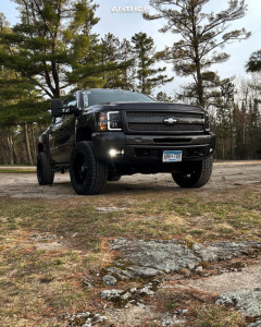 2011 Chevrolet Silverado 1500 - 20x10 -24mm - Anthem Off-Road Equalizer - Suspension Lift 3.5" - 275/55R20