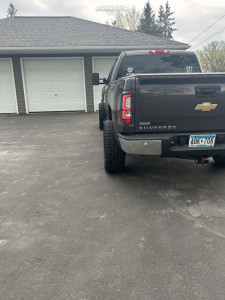 1 2011 Silverado 1500 Chevrolet Ltz Rough Country Suspension Lift 35in Anthem Off Road Equalizer Gloss Black
