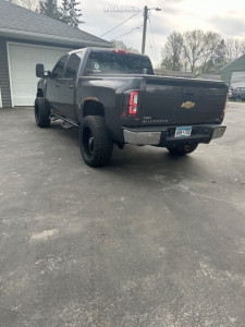 1 2011 Silverado 1500 Chevrolet Ltz Rough Country Suspension Lift 35in Anthem Off Road Equalizer Gloss Black