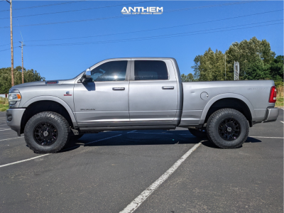 1 2019 3500 Ram Laramie Thuren Leveling Kit Anthem Off Road Liberty Gloss Black