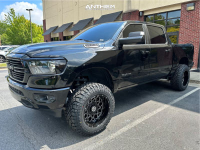 2019 Ram 1500 - 20x12 -44mm - Anthem Off-Road Avenger - Suspension Lift 6" - 35" x 12.5"