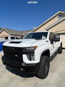 2022 Chevrolet Silverado 3500 HD - 18x9 0mm - Anthem Off-Road Viper - Leveling Kit - 305/70R18