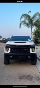 1 2022 Silverado 3500 Hd Chevrolet Rough Country Leveling Kit Anthem Off Road Viper Satin Black