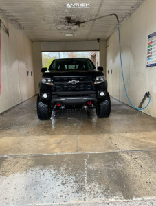 1 2021 Colorado Chevrolet Rough Country Suspension Lift 6in Anthem Off Road Equalizer Black Milled
